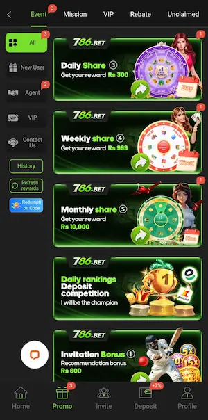 786 Bet Game